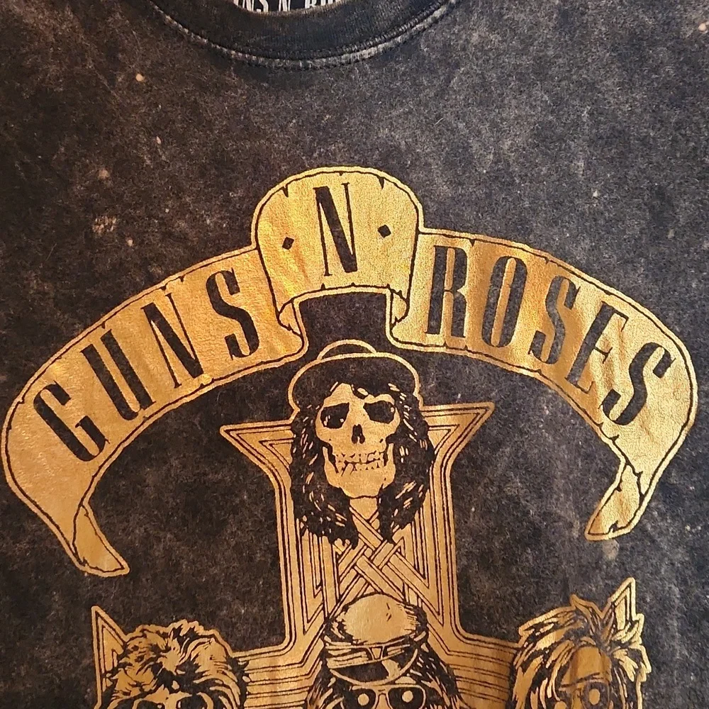 Guns n roses acid wash tshirt - Picture 2 of 5